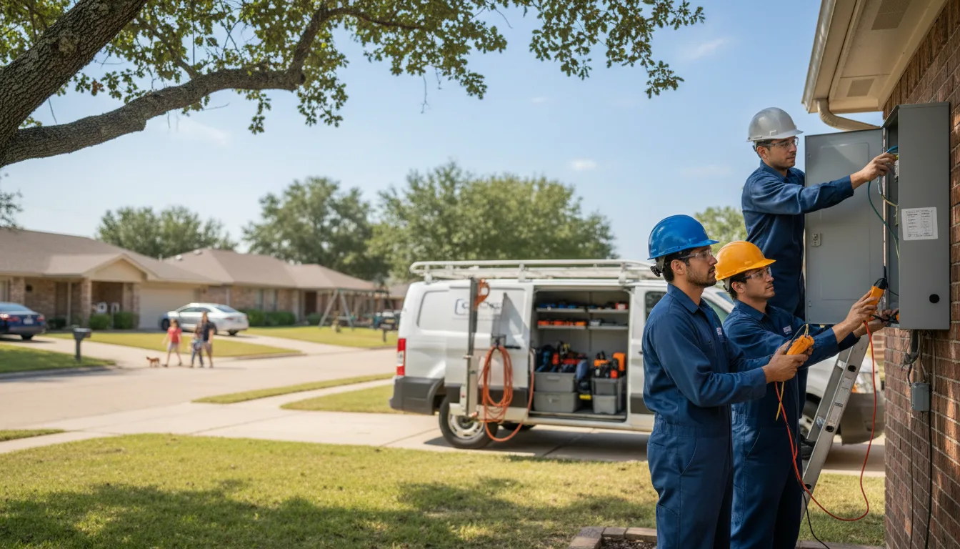 Certified electrician providing emergency electrical services in Cheyney, PA